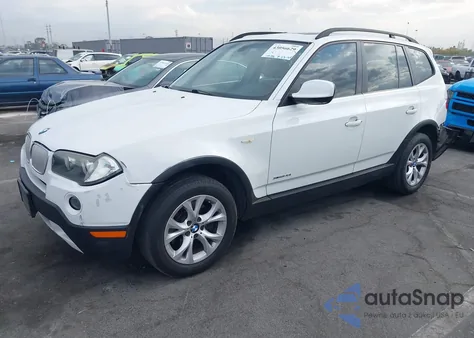 2010 BMW X3 xDrive30I из США, поврежденный, VIN WBXPC9C43AWJ39386